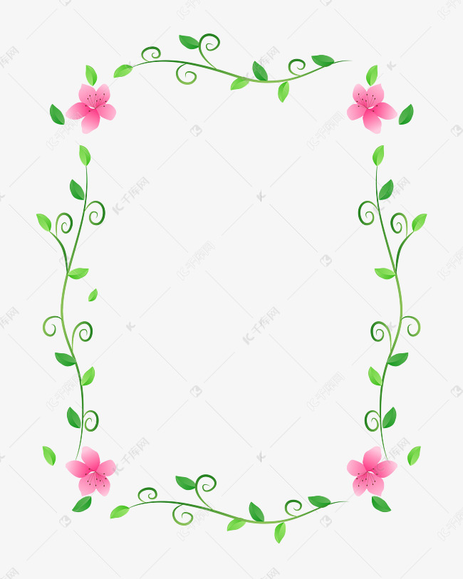 更多花朵装饰边框设计图片快来千库吧