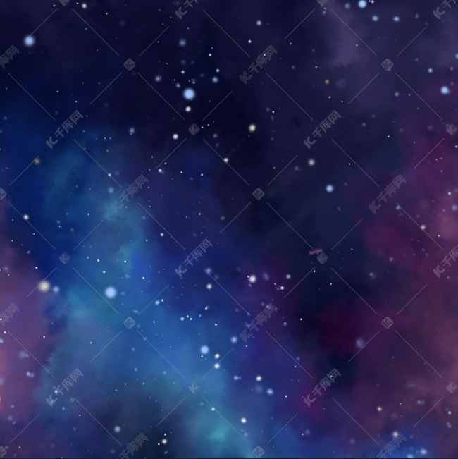 梦幻幻想星空夜空素材图片免费下载 高清装饰图案psd 千库网 图片编号