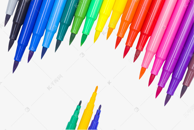 彩色画笔