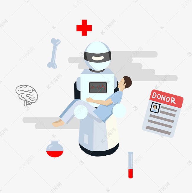 医疗机器人图标图片