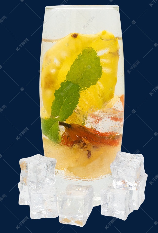 加冰饮料柠檬水
