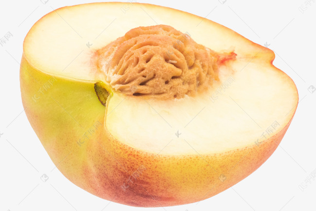 半块桃子水果