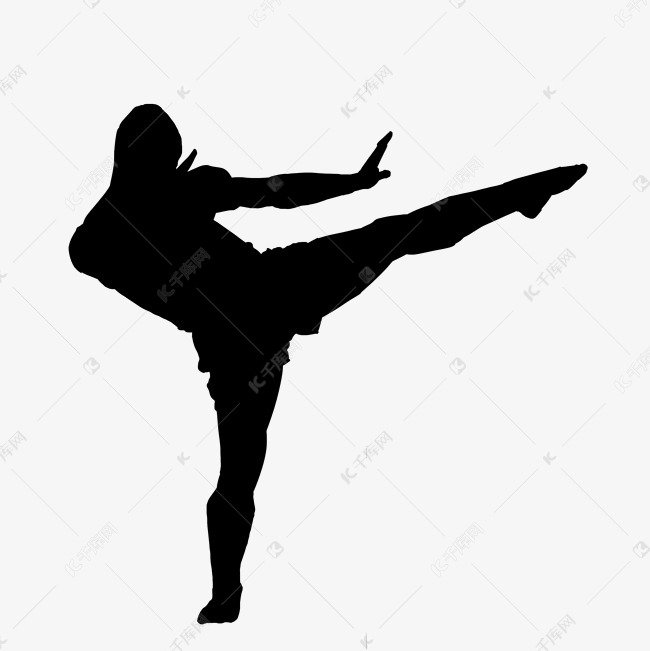 中国功夫人物剪影