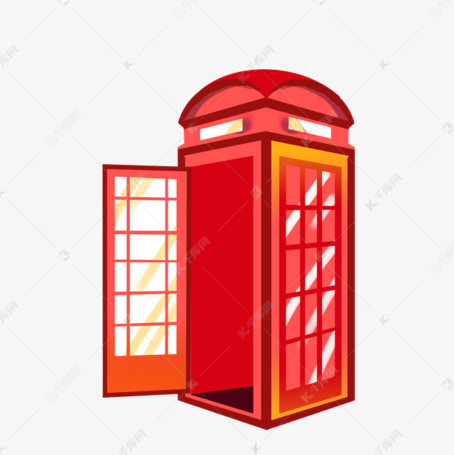 英国红色电话亭
