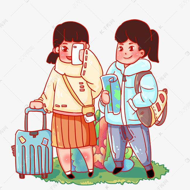 假期游玩的大学生素材图片免费下载-千库网