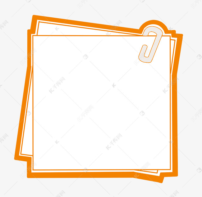 正方形便签便条