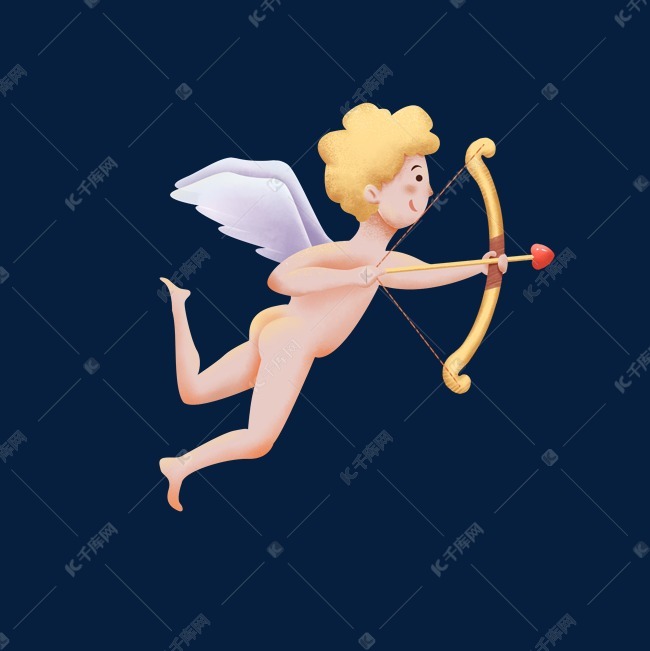 丘比特射箭爱情