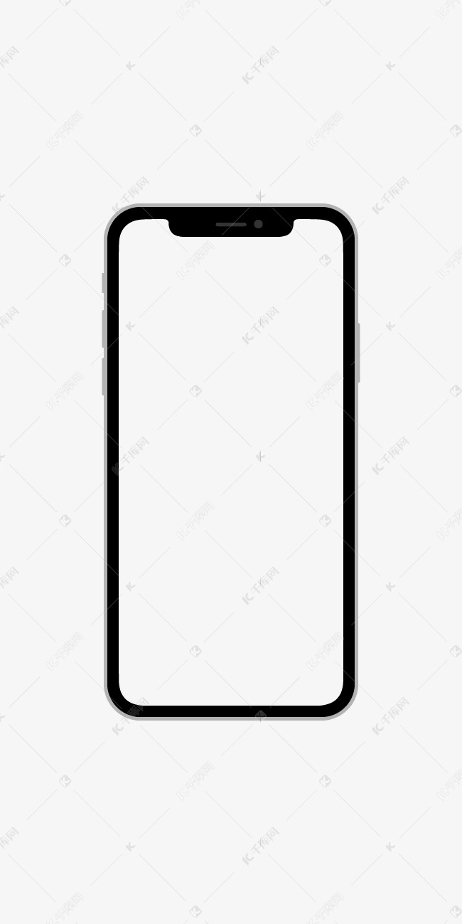 iphonex苹果手机原型样机元素素材图片免费下载-千库网