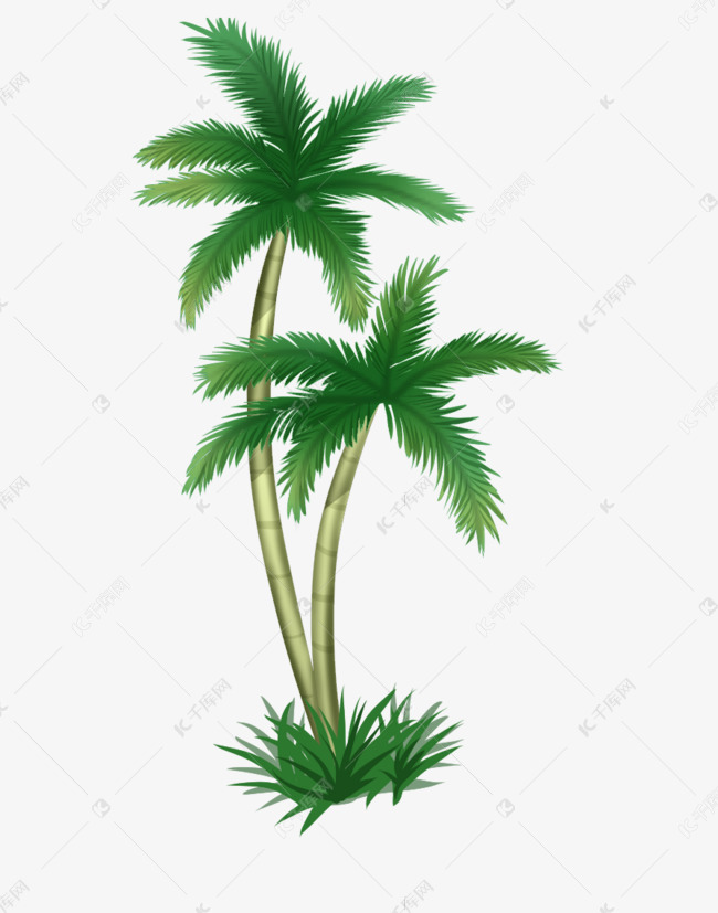 旅游东南亚椰子树素材图片免费下载-千库网