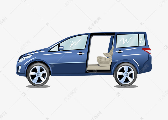 商务汽车矢量素材