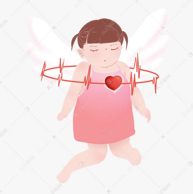 心脏相关小女孩