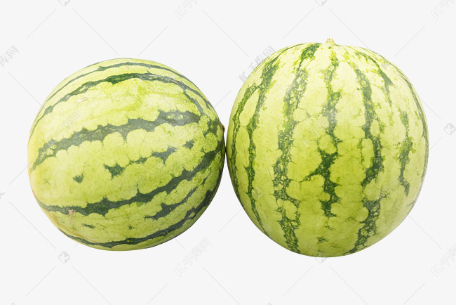 两颗大西瓜