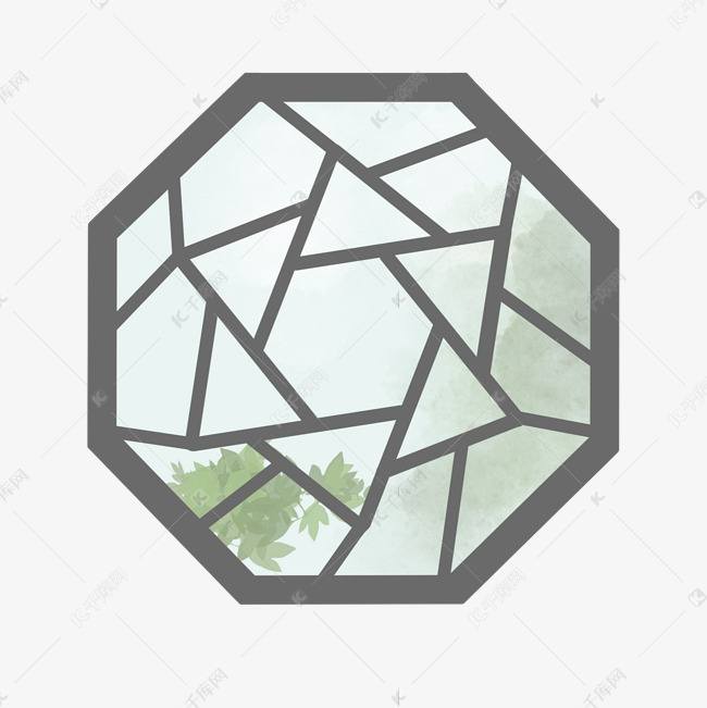 多边形窗户