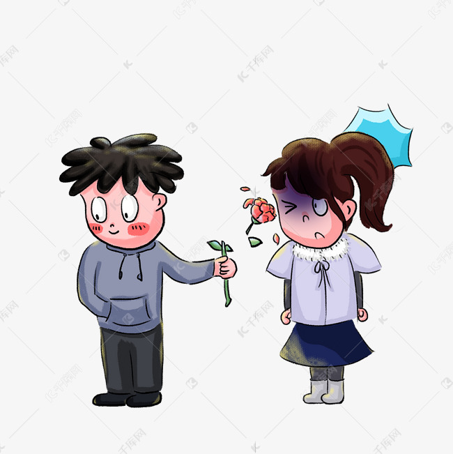 生气的情侣