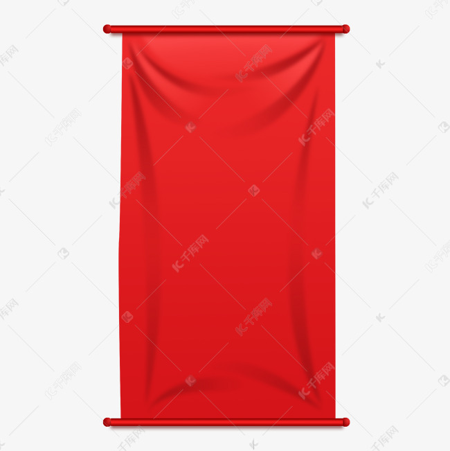 红色的条幅素材图片免费下载-千库网