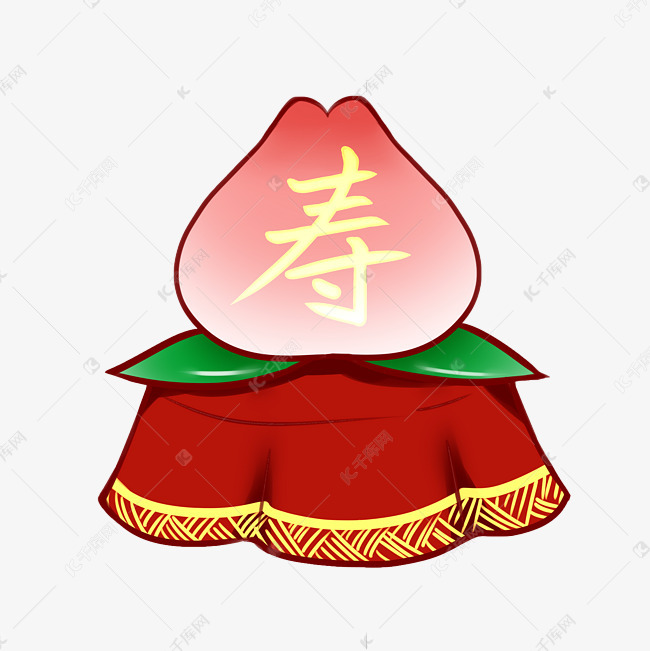 祝寿寿桃蟠桃