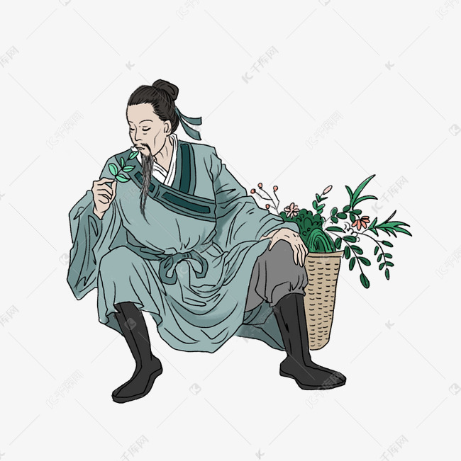 采药人口试新草药素材