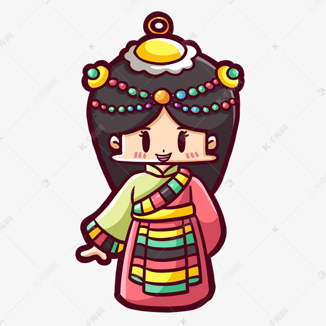 藏族女孩