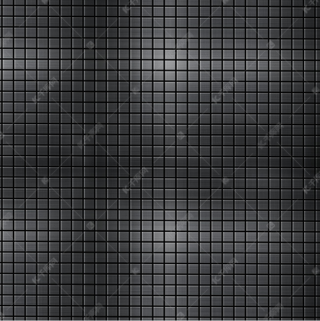 黑色格子金属背景