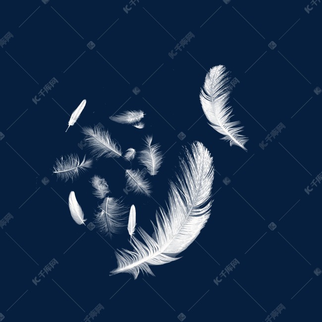 鹅绒白羽绒素材图片免费下载-千库网