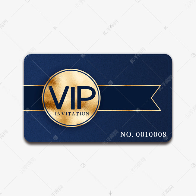 金色vip会员卡素材图片免费下载-千库网
