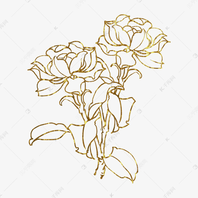 金色花栀子