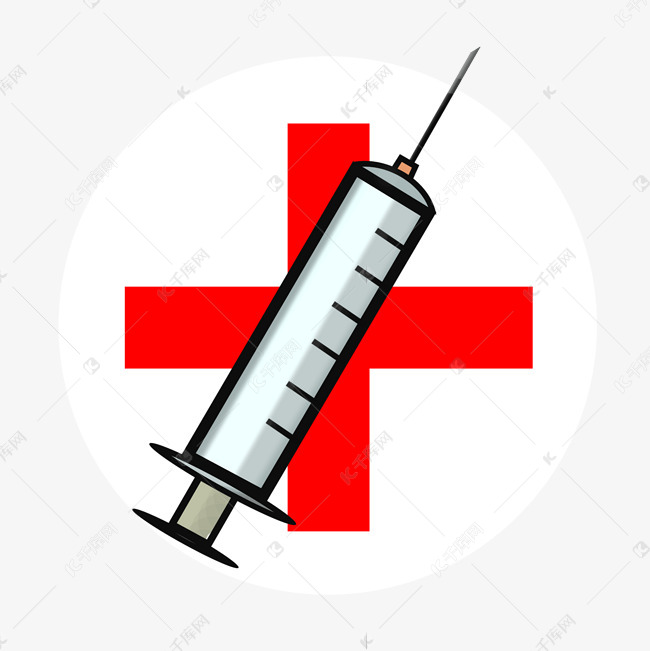 医疗注射器图案