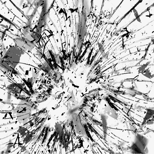 玻璃破碎裂纹素材图片免费下载-千库网