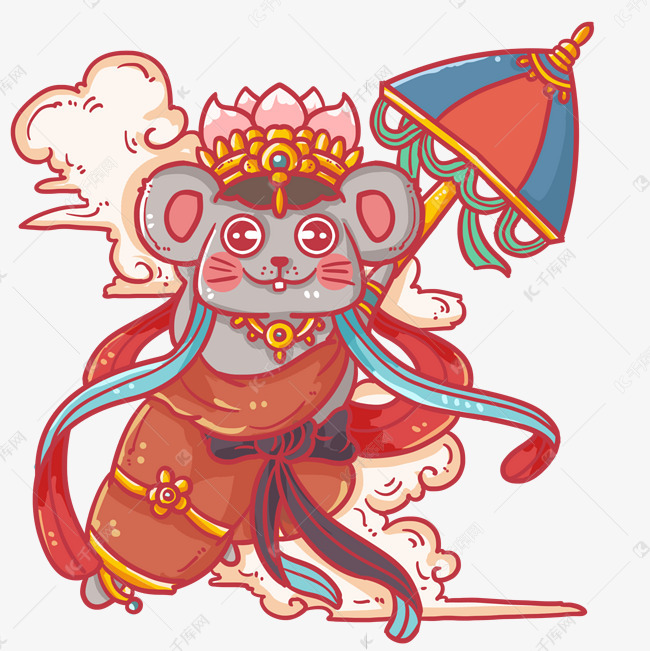 飞仙萌可爱老鼠