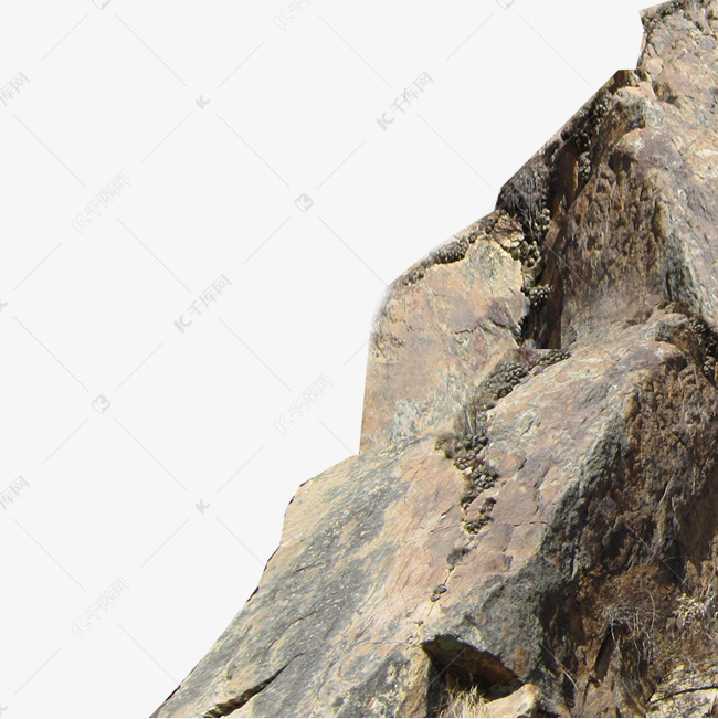 矿石山峰悬崖素材图片免费下载-千库网