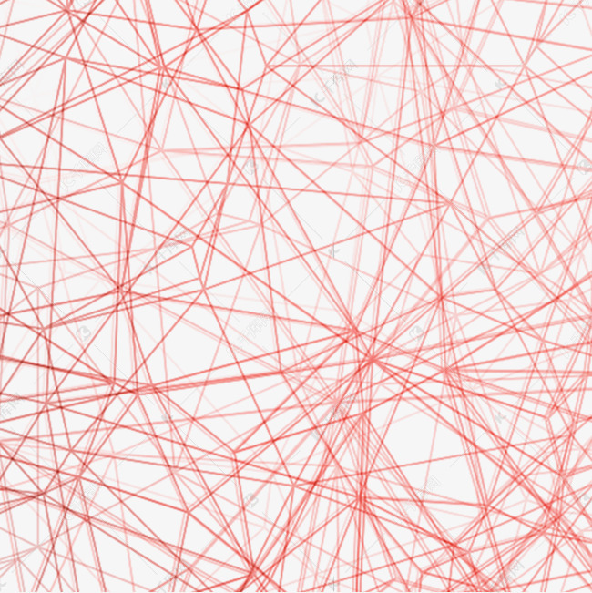 红色丝线线条素材图片免费下载-千库网