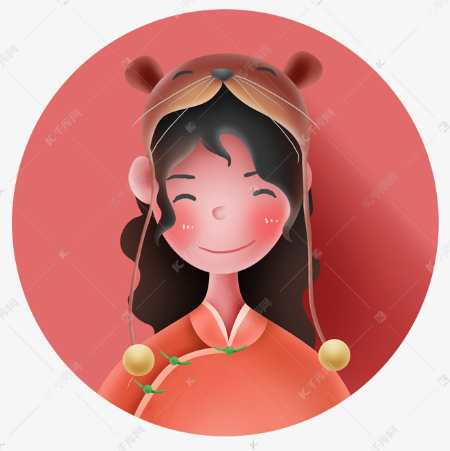 鼠年女孩头像
