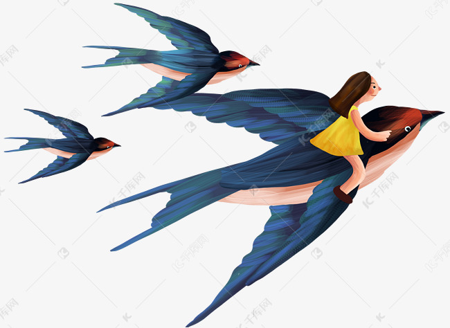 骑燕子的女孩