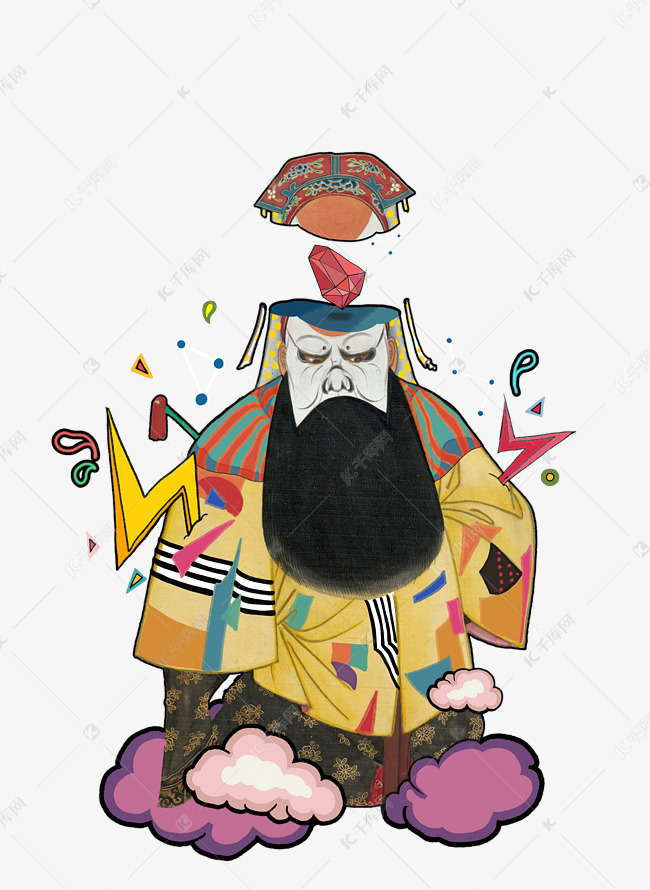 京剧国潮王朝马汉门神名角戏曲中
