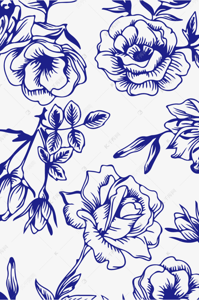 中式花纹暗花暗纹