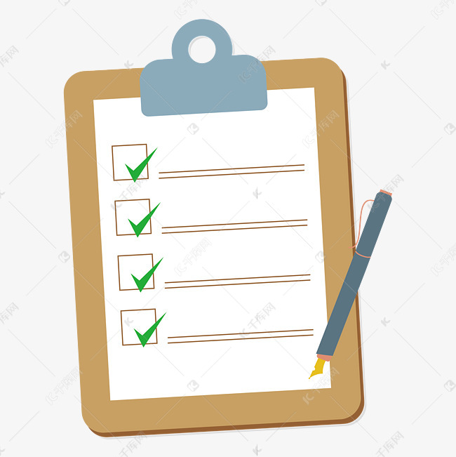 简约矢量卡通问卷调查素材图片免费下载-千库网