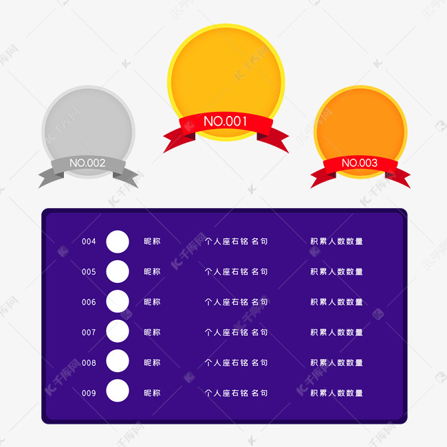 排行榜png图片提供免费下载的机会,更多矢量排名排行榜设计图片快来千