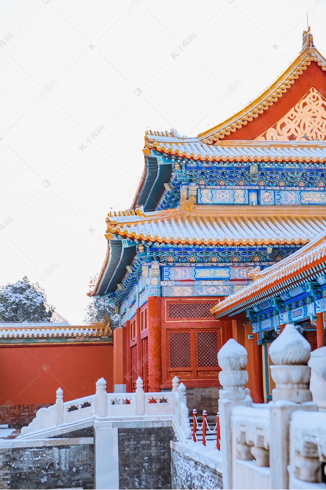 故宫雪景素材图片免费下载-千库网