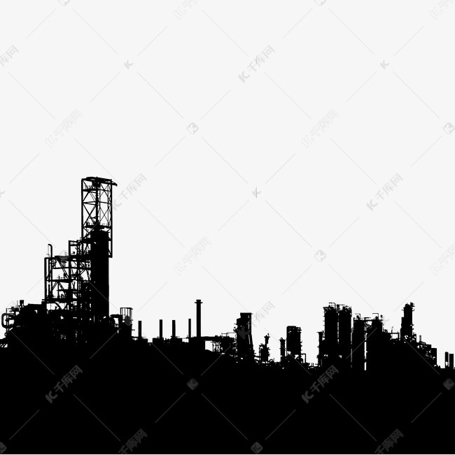 生产工厂化工厂剪影