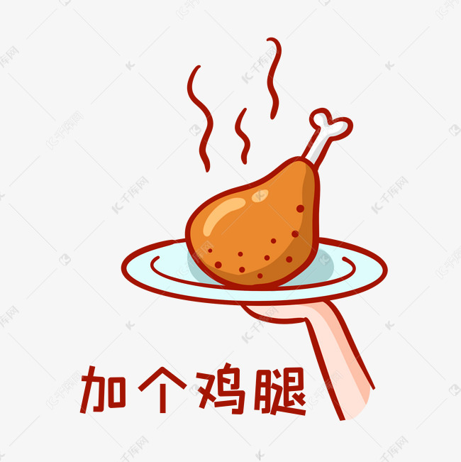 加个鸡腿表情包