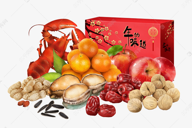 新年食物年货素材图片免费下载-千库网