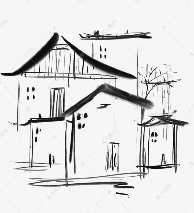 水墨江南房屋建筑