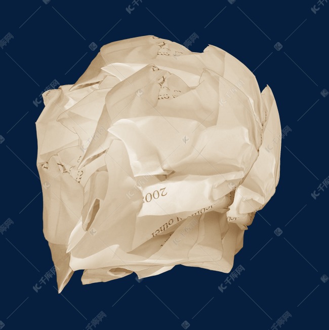 纸团垃圾草稿