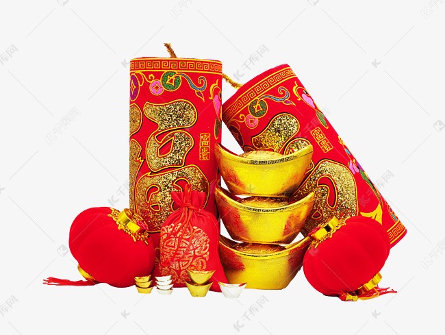 新年炮仗灯笼