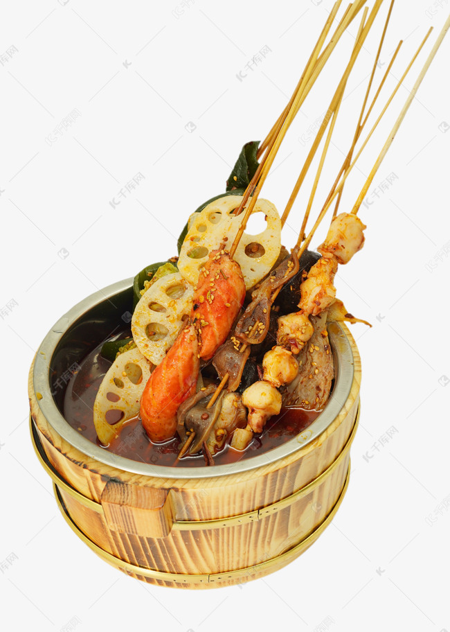 冷锅香辣串串素材图片免费下载-千库网