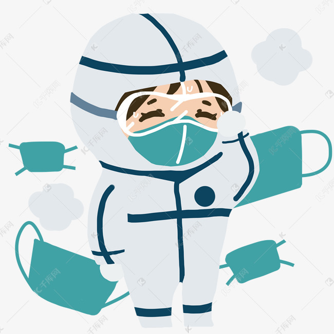 防护服医生人物