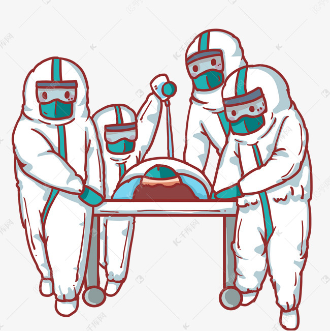 抢救病人医护人员