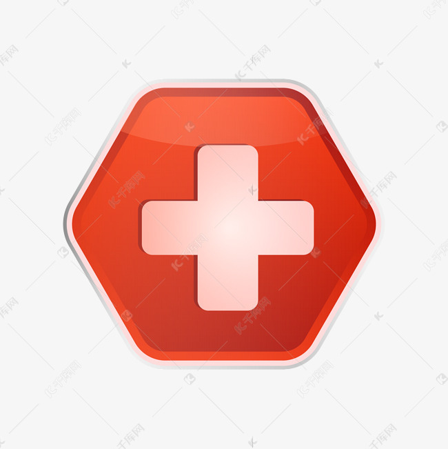 卫生院医院十字标