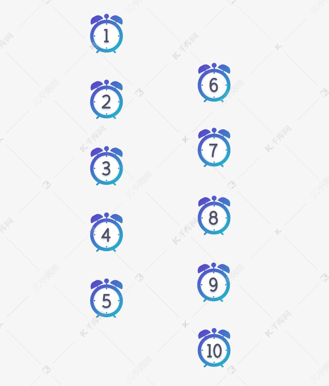 微信公众号商务医疗数字序号
