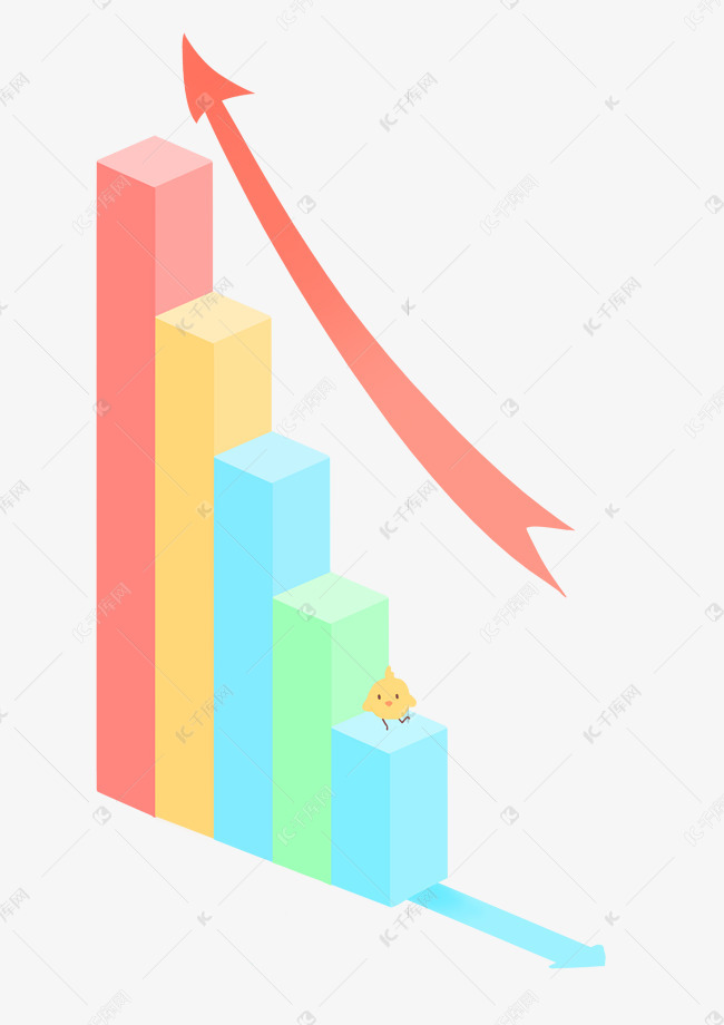 商务柱状图素材图片免费下载-千库网